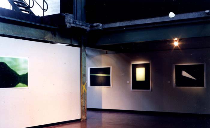 Installation view of photographic works inside Casula Powerhouse.